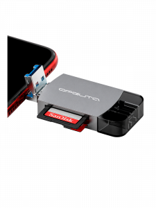 Орбита OT-PCR25 картридер OTG (TF, SD, microUSB, Type-C)